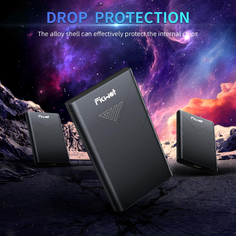 1TB External SSD, Portable SSD, Up to 2000MB/s, USB 3.2 Gen2x2 External Solid State Drives, Compatible with Smart TV, PS5/PS4(Pro), iPhone 15/16, Xbox, Mac & Windows and Other Devices(FP80) FP80 1TB