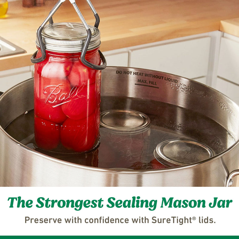 Ball Mason Jar Lids, Regular Mouth, 12 CT (Pack of 6)