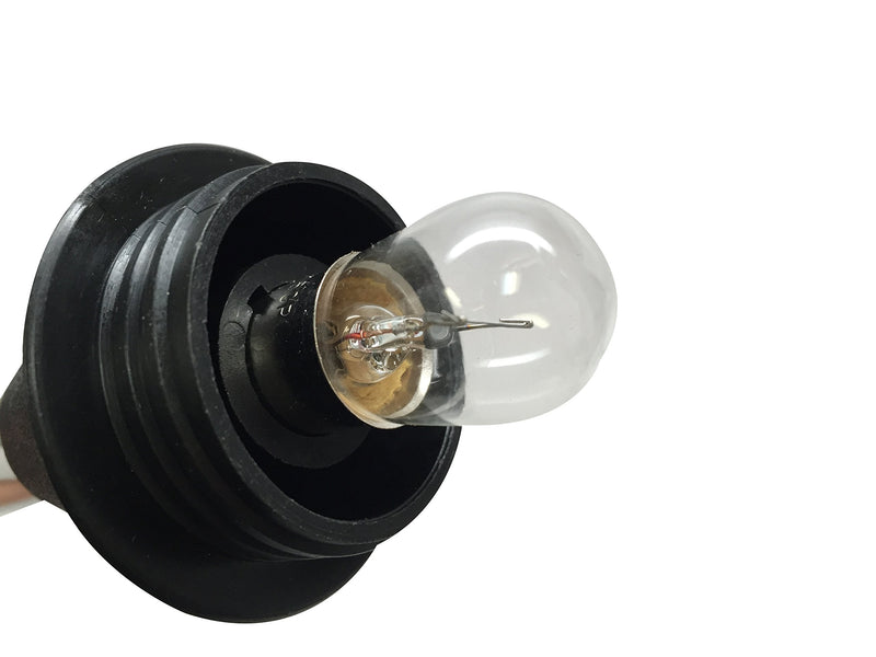 Pactrade Marine All-Round Boat Navigation Lights - 24-Inch Incandescent White Stern Light (Flush Mount, Removable Chrome Plug-in Base) - Boat Accessories for Pontoon, Yacht, Kayak Incandescent 24" - Removable Chrome Plug-in Base