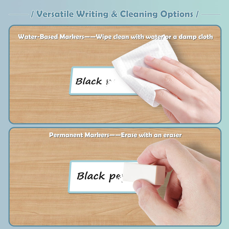PPB Dry Erase Labels Sticky Notes for Containers, Reusable Waterproof Removable Stickers for Storage Bins, Freezer, Kitchen, Classroom, Whiteboard, All Purpose Use (1.2”x 2”, Multicolor, 60 Dots) 1.2" x 2" (60 labels)