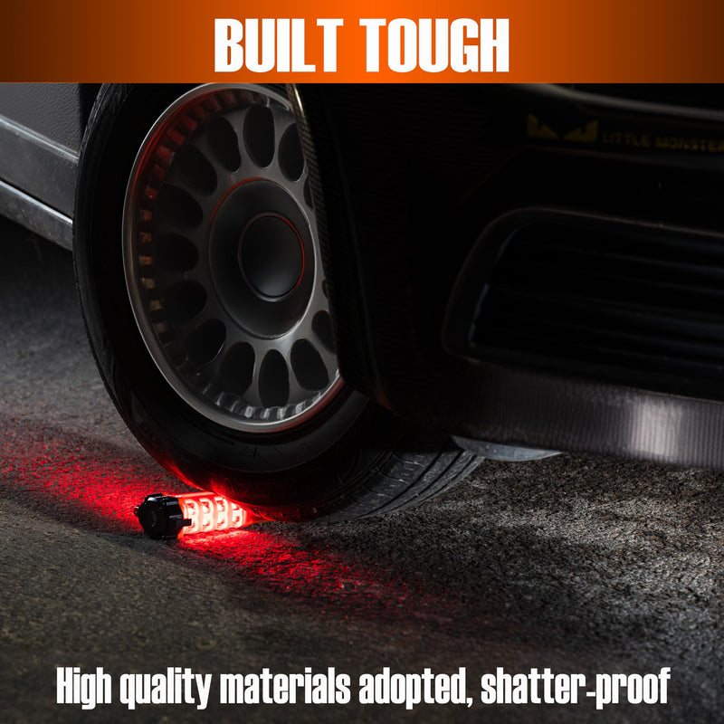Multi-Function Emergency Car Flashlight, Essential Car Escape Tool, Life Saving Rescue Gear: Seatbelt Cutter Window Breaker Worklight Flashlight Flash Beacon Orange