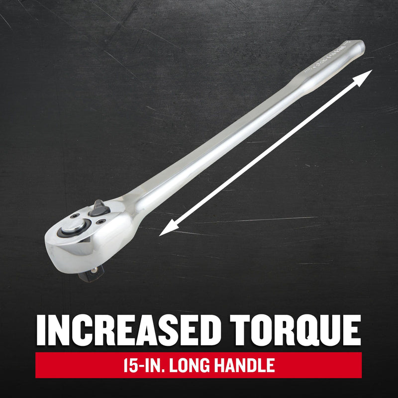 CRAFTSMAN Ratchet, Long-Handle, 1/2 Inch Drive (CMMT99441) Long Handle