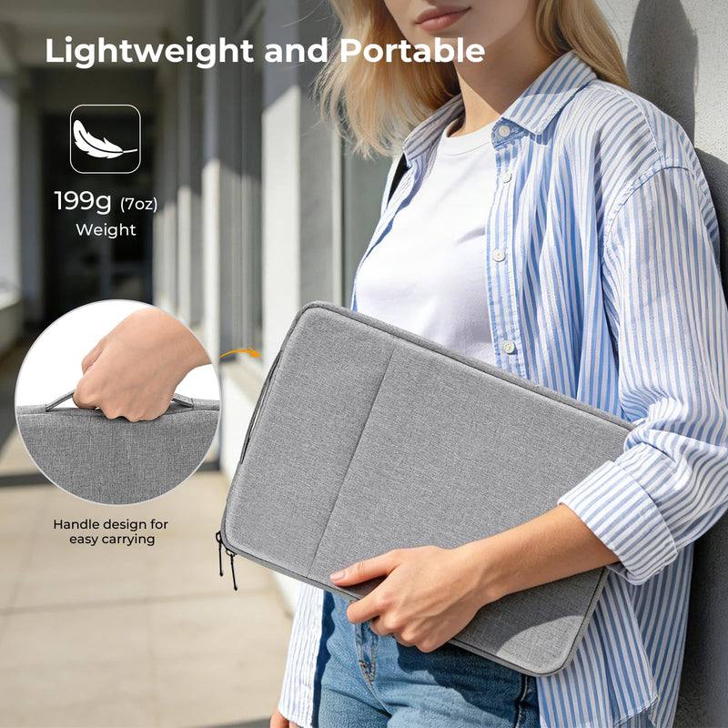 EooCoo Matte Case for MacBook Air 13 inch M5/M4/M3/M2 2026-2022, Clear | 6-in-1 Kit, Easy to Carry, 100% Color-Matched, Scratch & Fingerprint Resistant, Lightweight for Commute, Travel & Campus Matte Clear