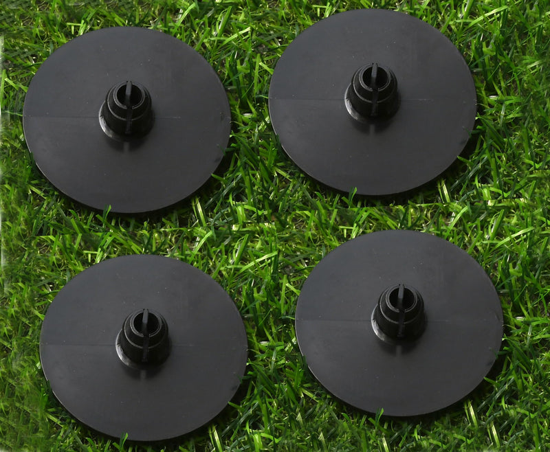 Leaf Spring Helper Insulator Pad Bushings 2C3Z5586AA Compatible with Ford 2000-2019 F-Series E-Series (8Pcs - Black) 8Pcs - Black