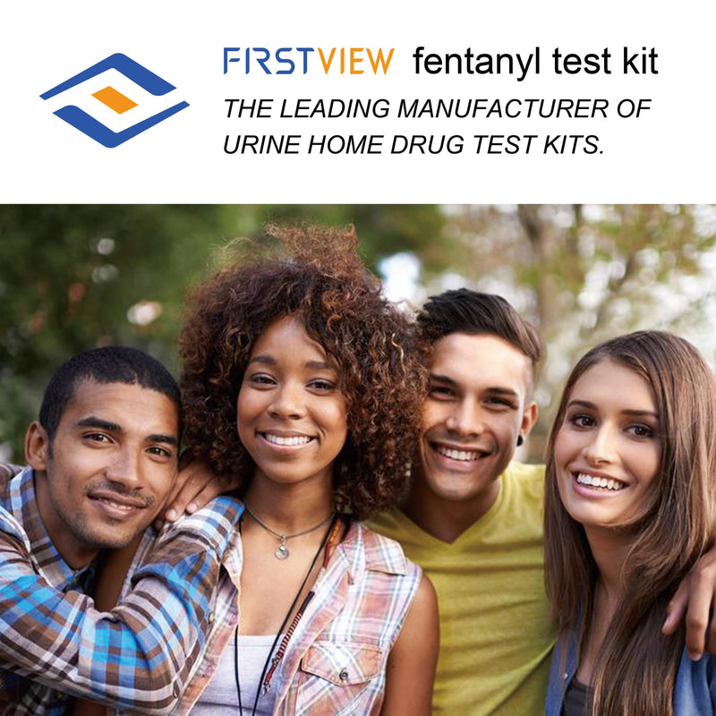Fentanyl Test Strip in Urine Test Cassette for Rapid Test, Easy to Read Urine Test Results at Home-5 Pack