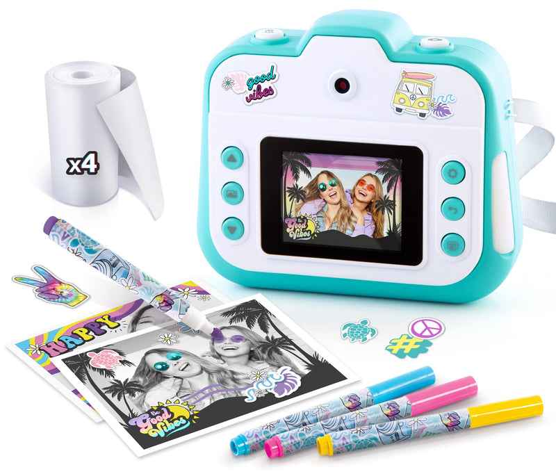 Canal Toys Photo Creator Instant Print Camera – Photo, Selfie and Video – Thermal Paper for 250 Photos – LCD Screen. 8+ Insta Camera