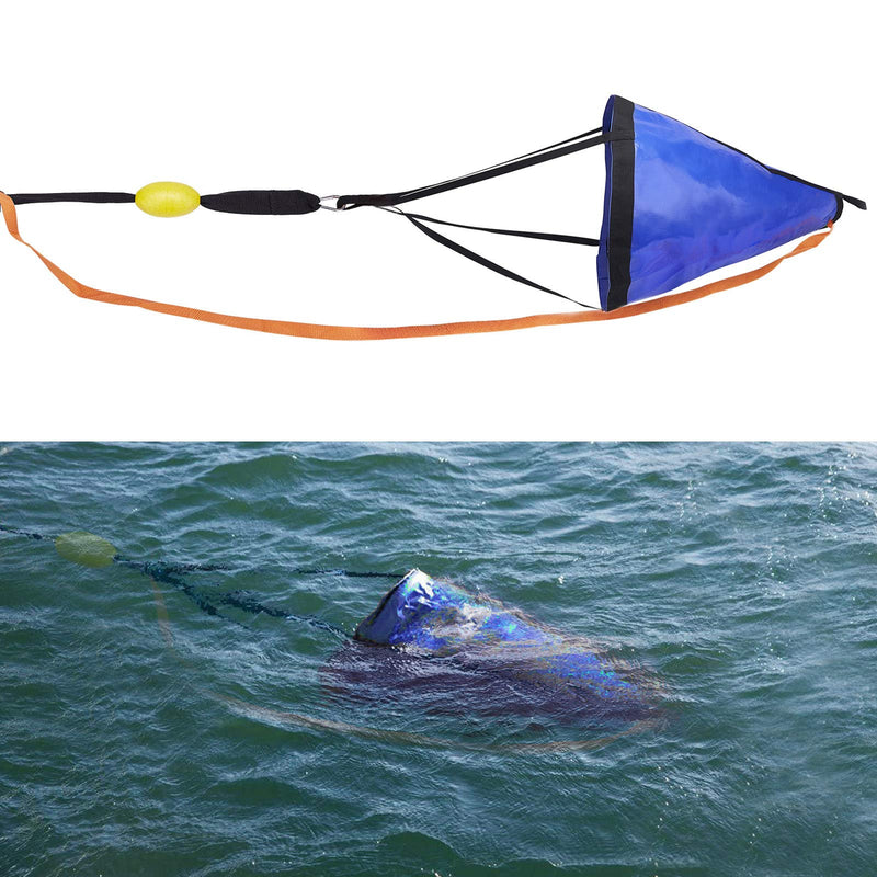 Drift Sock with Dump Line,Harness and Buoy Sea Anchor Kit for Fishing Boat/Kayak/Pontoon 35'' for 16-20ft Boat