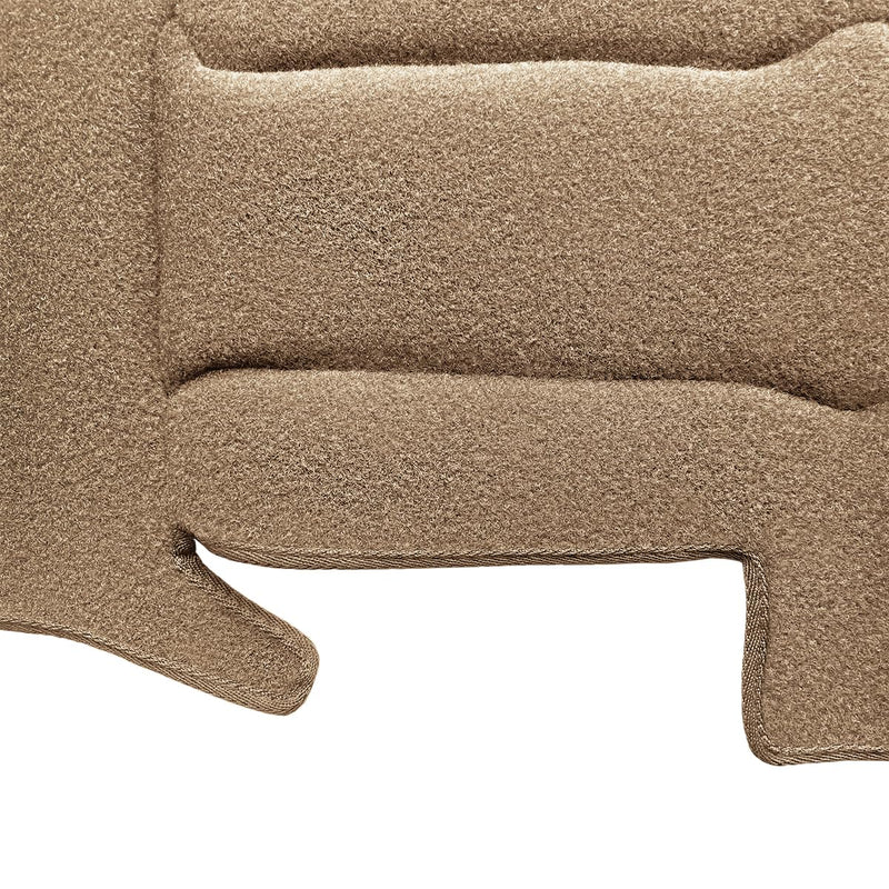 Yiz Dash Cover Mat Fit for Ford F150 F250 F350 Bronco 1992 1993 1994 1995 1996 1997 Dashboard Cover Carpet Pad Cap Protector (92-97 Beige) J20 92-97 Beige