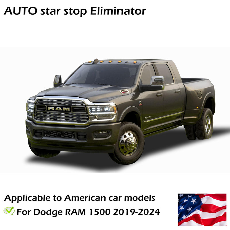 for 2019-2024 Dodge Ram 1500 - Auto Start Stop Eliminator - Compatible 2019-2024 Dodge Ram 1500 Accessorie | Easy-Install Autostop Eliminator - with no wire cutting or programming needed