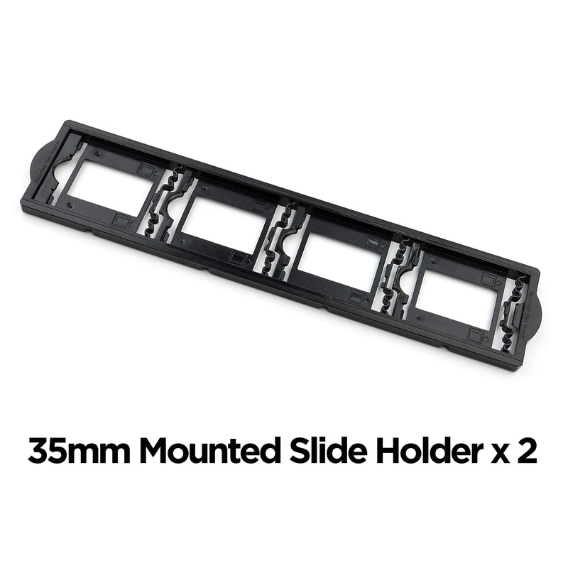 Plustek 2 x 35 mm Mounted Slide Holders (Positive), for OpticFilm 72~83 Series use only (8100 & 8200i & 8300i)