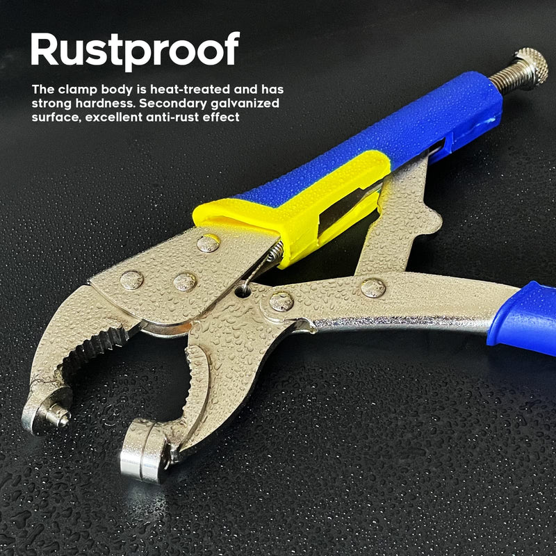 Snap Fastener Tool,Snap Tool for Boat Covers, Heavy Duty Snap Setter Pliers Canvas Snap Fasteners Kit Includes 60 Sets 15mm Stainless Snaps Blue