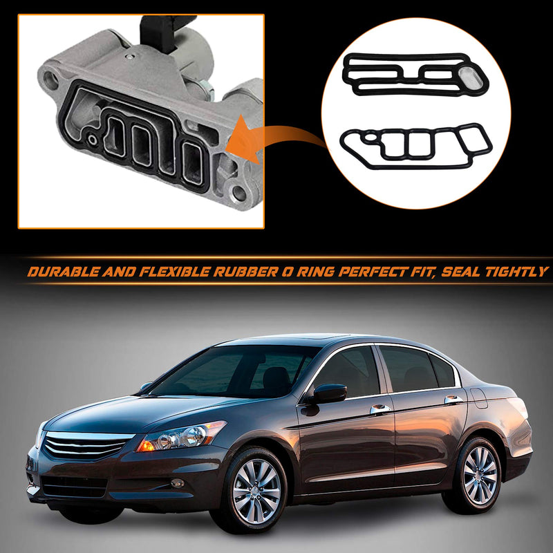 NDRUSH VETC Solenoid Gasket Compatible with Acura RDX 2013-2015,Acura RDX 2013-2015 Honda Accord CROSSTOUR 2010-2011 Honda CROSSTOUR 2012 Honda Odyssey 2008-2016 Anti-Oil Leakage
