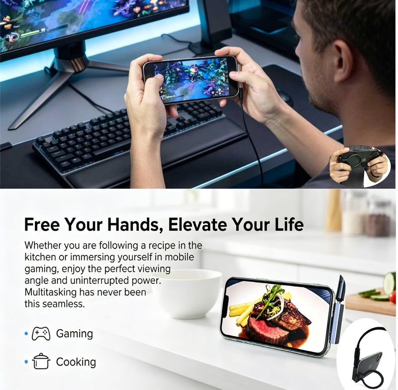 Lightning to USB-C Charge Sync Adapter, High Universality Converter C C Compatible with Android