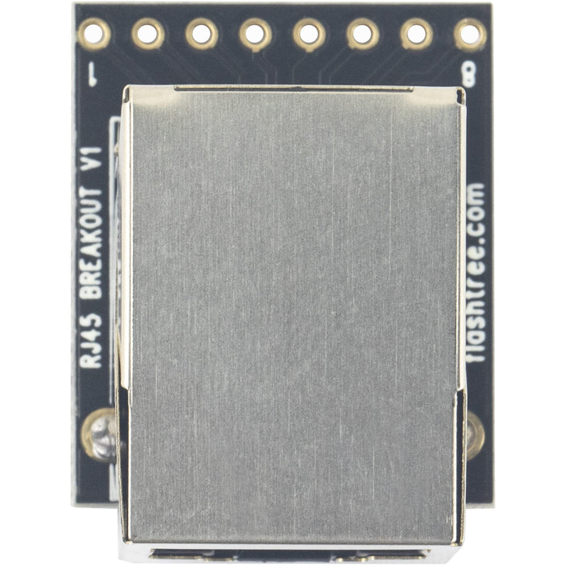 whiteeeen 4pcs RJ45 Breakout Board 8P8C Jack Ethernet Connector with 8Pin 2 Type Pin Headers (Straight and Right Angel)