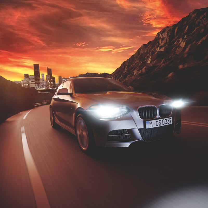OSRAM Night Breaker Laser H8, +150% More Brightness, Halogen Headlight Bulb, 64212NL-2HB, 12 V Car, Hanging Box (2 Lamps), White