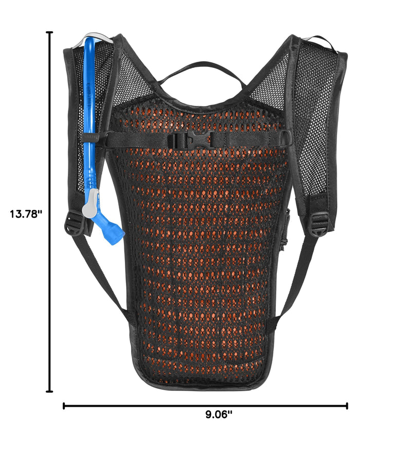 CamelBak Hydrobak Light Bike Hydration Backpack 50oz Black/Silver 2.0