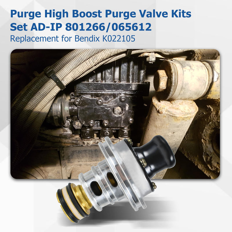 Purge High Boost Purge Valve Kits Set AD-IP 801266/065612 Replacement for Bendix K022105