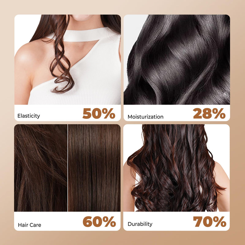 UKLISS Air Styler 5 in 1 Hair Styler Set 1000W Airbrush Hair Styler with Hot air Styler, High-Speed Hair Dryer Brush, Hair Dryer Curler, Volumizer, Round Brush, Air stylers for Women White