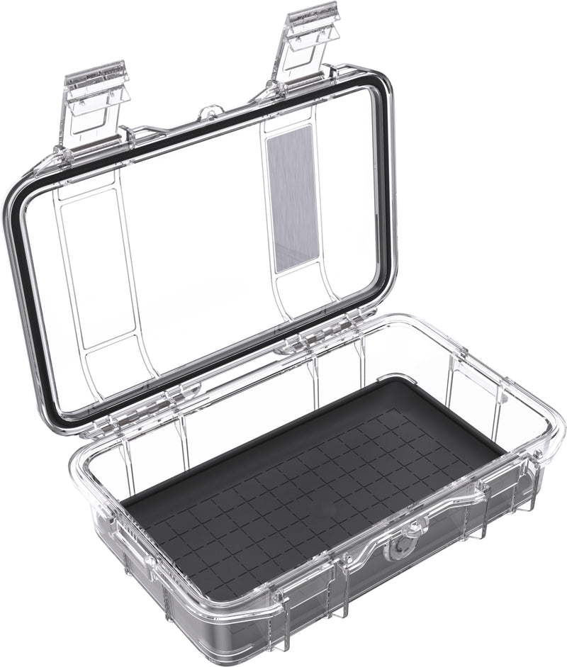 Pelican M50 Micro Case (Black/Clear) Black/Clear