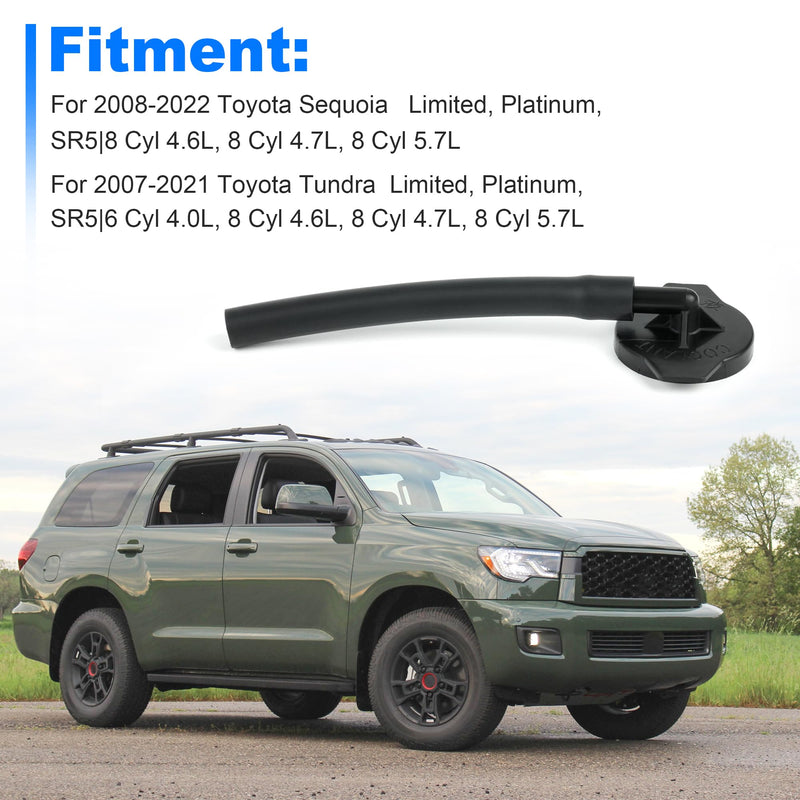 Coolant Overflow Reservoir Cap 16405-0P100 Compatible with Toyota Sequoia 2008-2022, Tundra 2007-2021