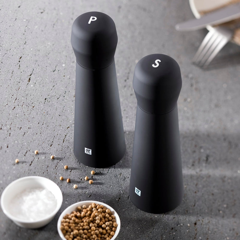 ZWILLING Spices Salt Grinder, Black Plastic