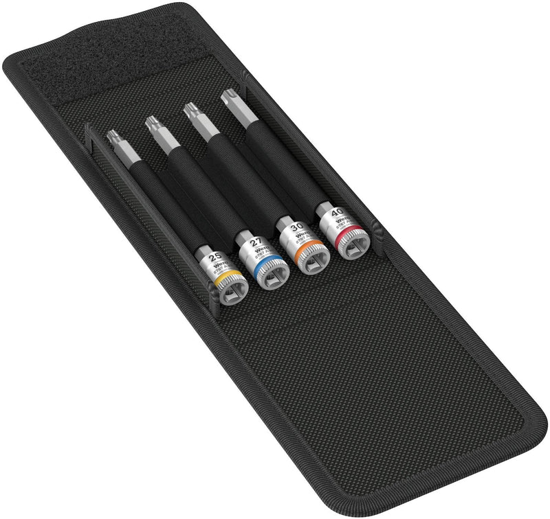 8767 A Torx HF 1 bit sock set 1/4" 4 pieces Classic