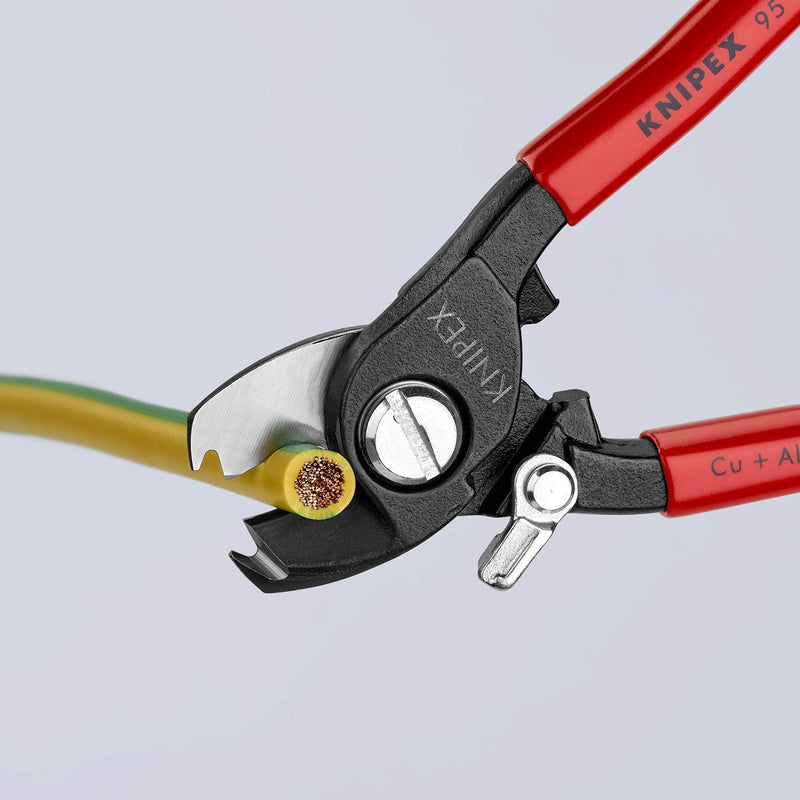 KNIPEX Tools - Cable Shears With stripper (9541165) Red