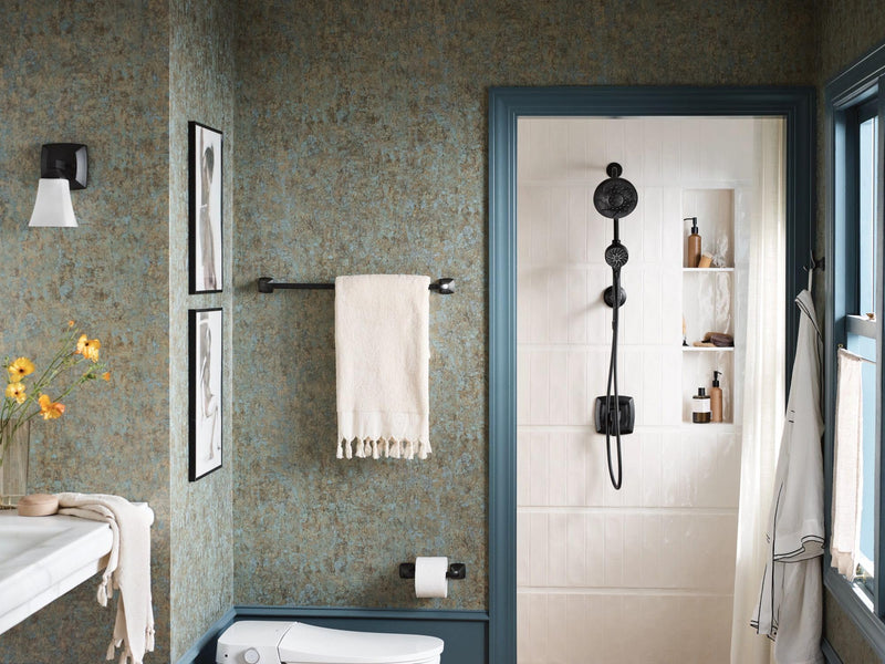 Moen YB5108BLVoss Pivoting Toilet Paper Holder