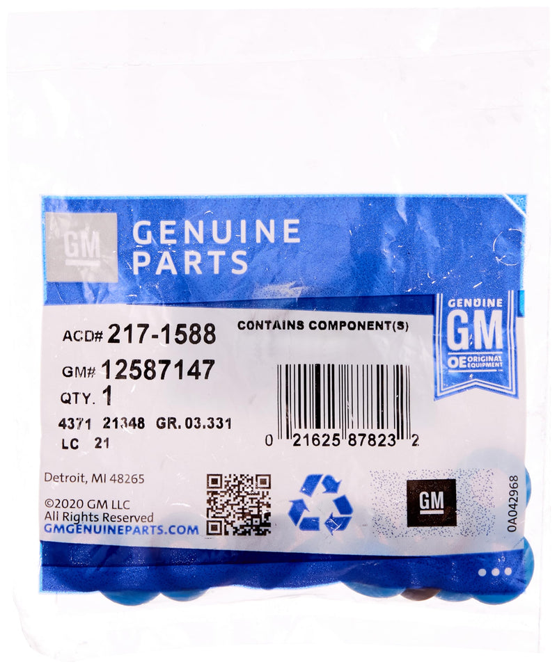 GM Genuine Parts 217-1588 Fuel Injector O-Ring Kit with Assorted O-Rings