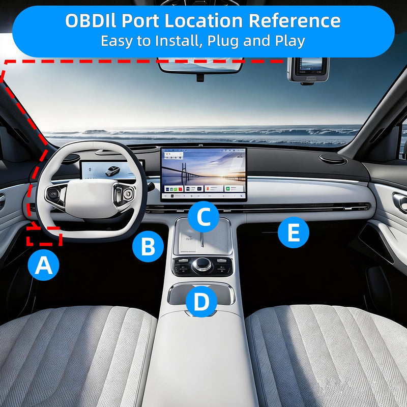 OBD2 to USB C Power Cable for Dash Cam, Plug and Play Dashcam Hardwire Kit with LED Voltmeter, 4-Level Low Voltage Protection (11.6V/11.9V/12.5V/20min), 12V-24V to 5V/3A for Parking Mode, 11.5ft/3.5M 350 centimeters Black