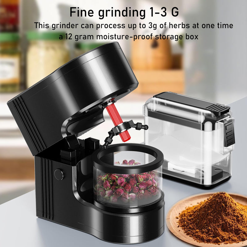 [2025 Upgraded version ] Electric Kitchen Grinder Kit Black 2.5