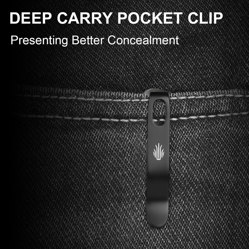 Kizer Drop Bear EDC Pocket Knife, 2.97” Nitro-V Blade Acrylic Handle Folding Knife with Thumb Stud Opener, Clutch Lock EDC Knives for Father Dad Gift V3619A11 Acrylic-11
