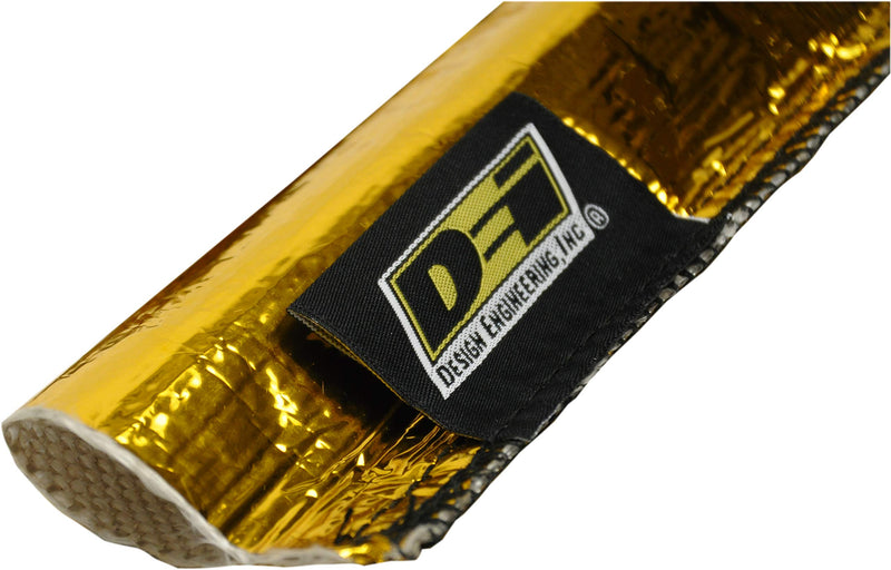 Design Engineering 010914 Heat Sheath GOLD 3/4" I.D. x 36" Line Sleeving Heat Protection up to 800°F 3/4" I.D. x 36"