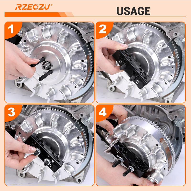 Flywheel Puller Removal Tool with Puller Hole Replacement for Predator 212 224cc 196cc GX160 GX200 Engine Coleman Mini Bike CT200U CT200U-EX BT200X Axis M200 Baja Warrior MB200 Go Kart Parts black