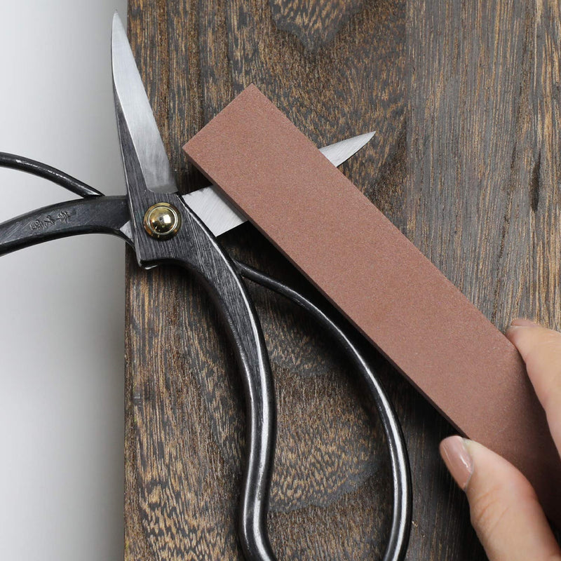 Wazakura Sharpening Oilstone for Bonsai Scissors and Cutter, MADE IN JAPAN, Whetstone Fine Grid - #320 Oil Stone