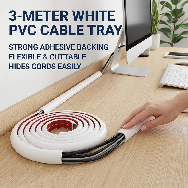 Wall Cords Wire Covers Hider-Adhesive Cable Management Channels