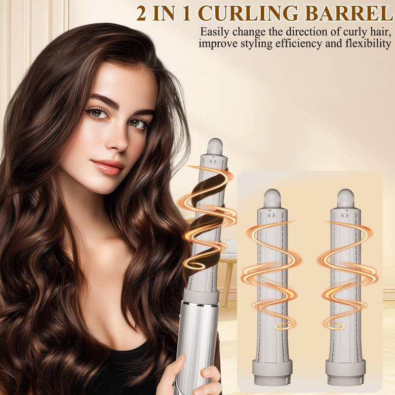 [AUSTRALIA] - 30mm/ 1.2-Inch Long Curling Barrel for Shark Flex Style Attachments | Long Hair Curling Roller, Compatible with Shark FlexStyle HD400 Series, Hair Curler Attachment for Tight Defined Curls 30MM