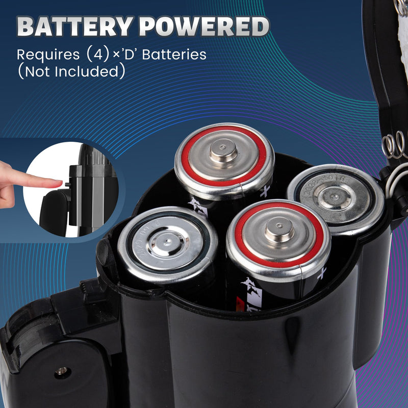30 Watt Power Portable Megaphone Bullhorn Speaker Voice, Siren/Alarm and 240S Recording with Volume Control and Strap Black