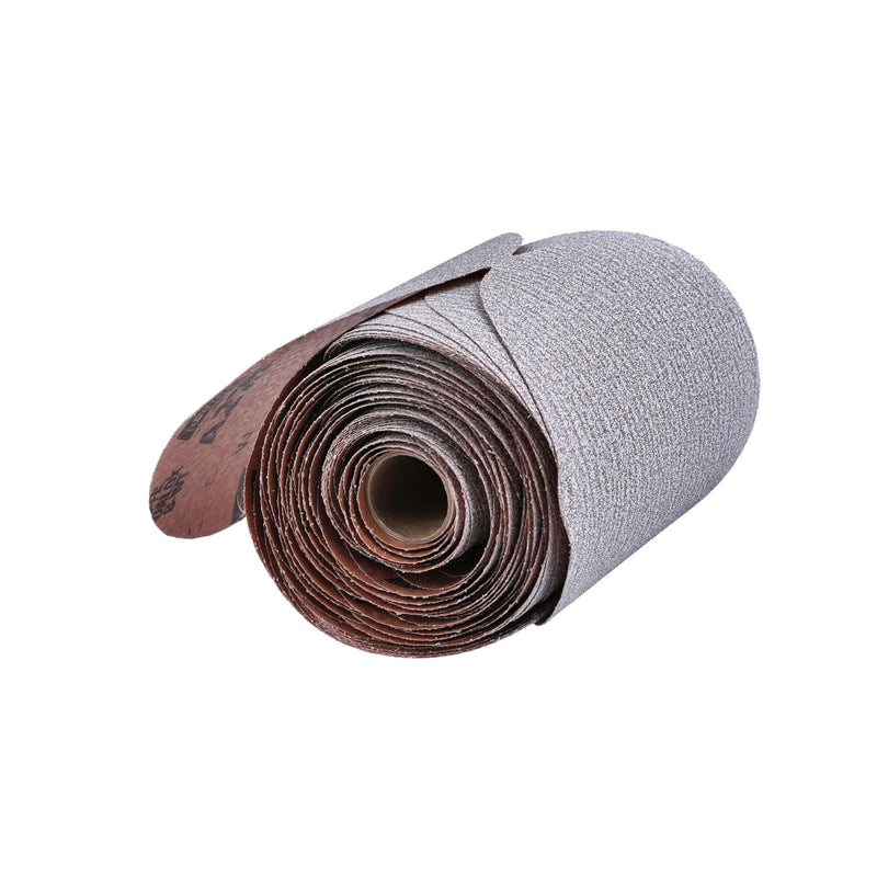 Norton A275OP PSA Adhesive Sandpaper Roll, 120 Grit Sandpaper, Woodworking and Automotive Sand Paper for Orbital Sander, 5 Inch Sanding Discs, Roll of 100 5 Inches 66261131462