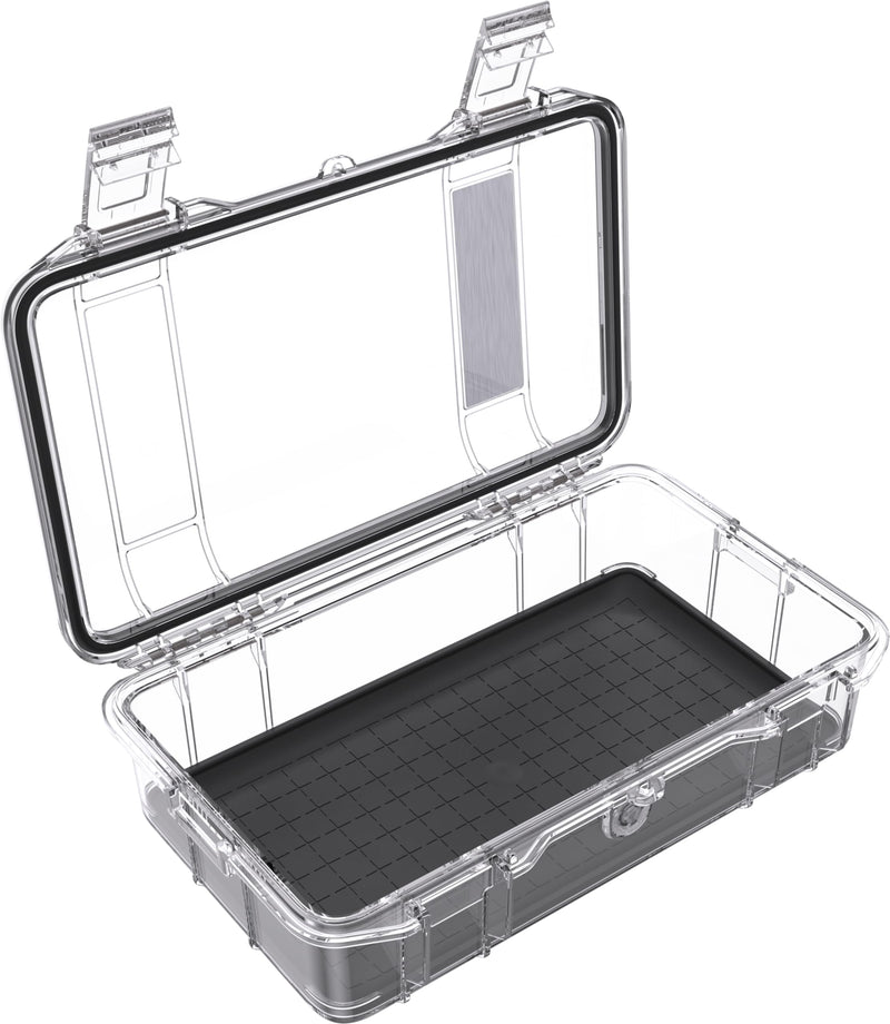 Pelican M60 Micro Case (Black/Clear) Black/Clear