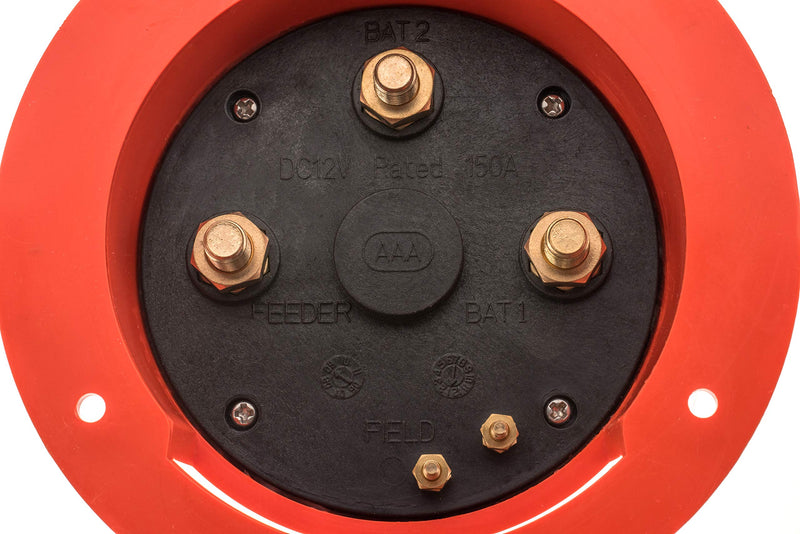 Attwood 14230-3 Single Pole 4-Way Selector Marine Battery Switch One Size