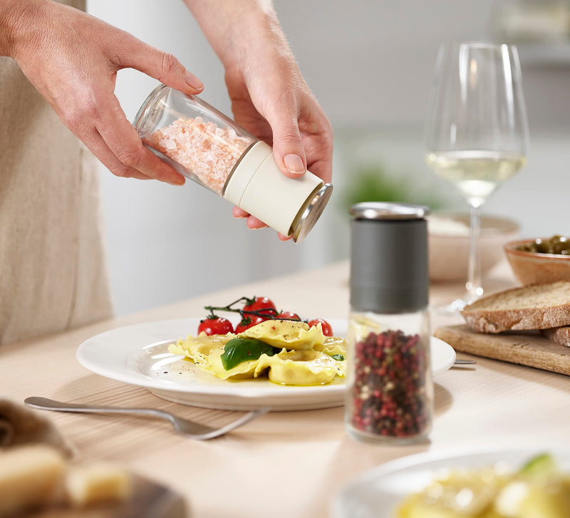 Joseph Joseph Salt and Pepper Grinder Set - Black/Grey