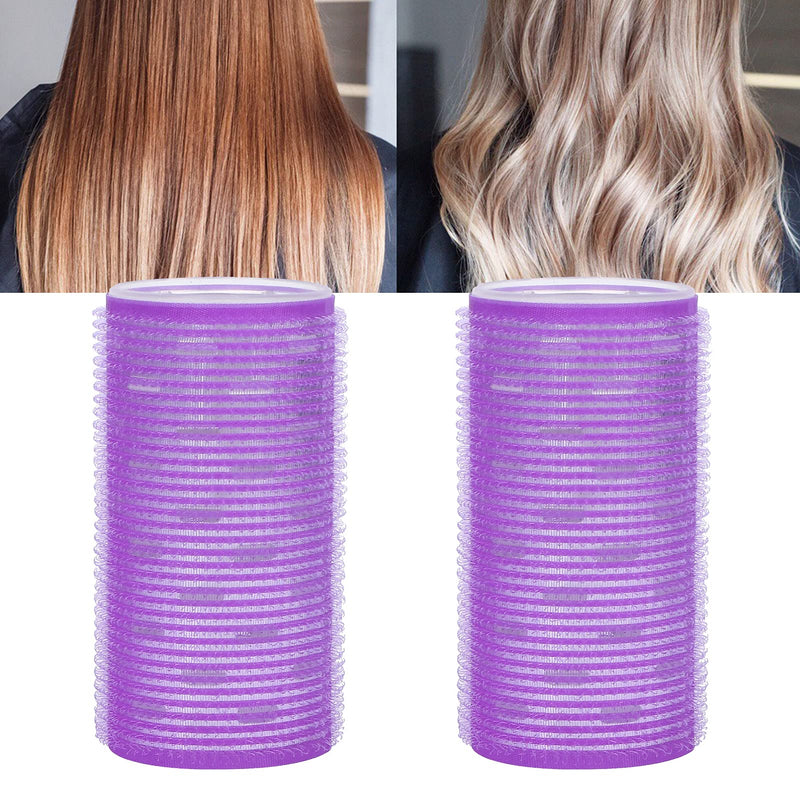 Yinhing Hair Rollers, 2 Pack Self Grip Bangs Hair Curling Tools, Sleep Hair Curlers, DIY Makeup Tools