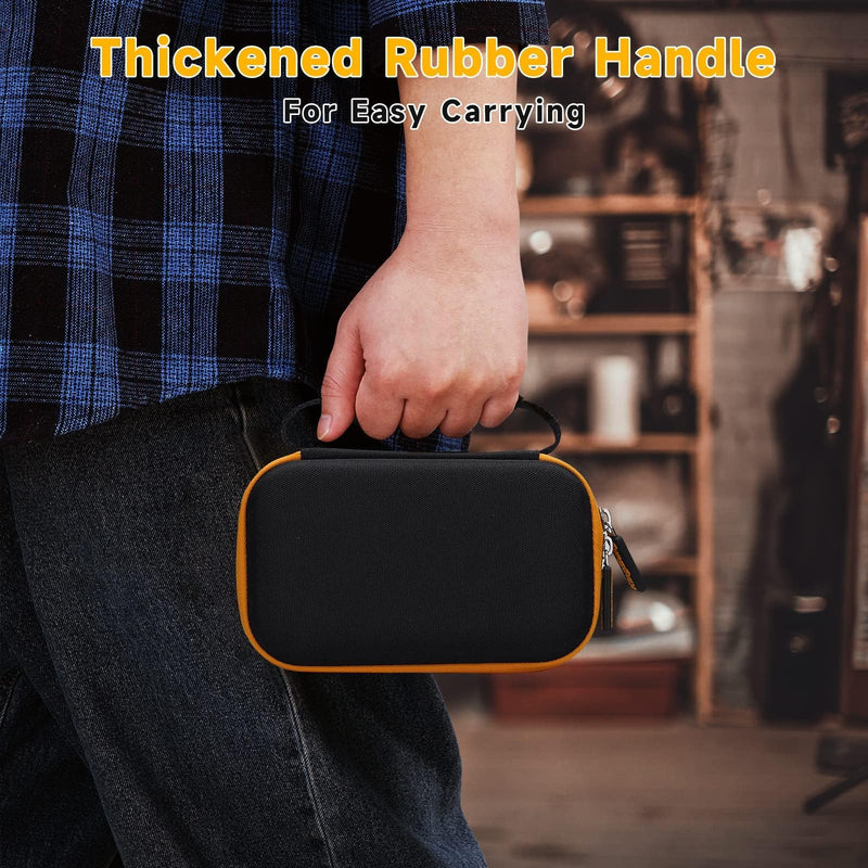kingsung Hard Storage Travel Case for Fluke 101/106/107 Handheld Digital Multimeter, EVA, Drop-Resistant(Only Case)