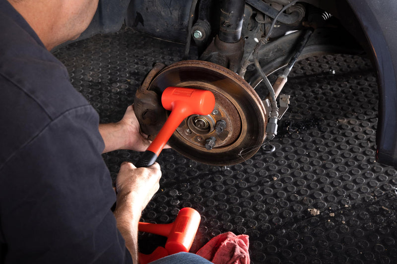 GEARWRENCH Dead Blow Hammer with Polyurethane Head, 33oz Total Weight & 28oz Head Weight - 82242