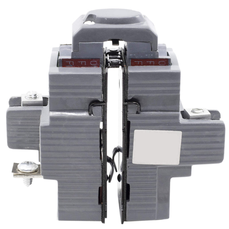 Connecticut Electric UBIP215 Newly Manufactured Pushmatic P215 Replacement, Two Pole 15 Amp Circuit Breaker, Gray