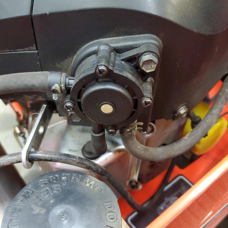 Strongthium Fuel Pump with Filter & Hose for Kohler Kawasaki Honda Briggs and Stratton Cub Cadet MTD Set A