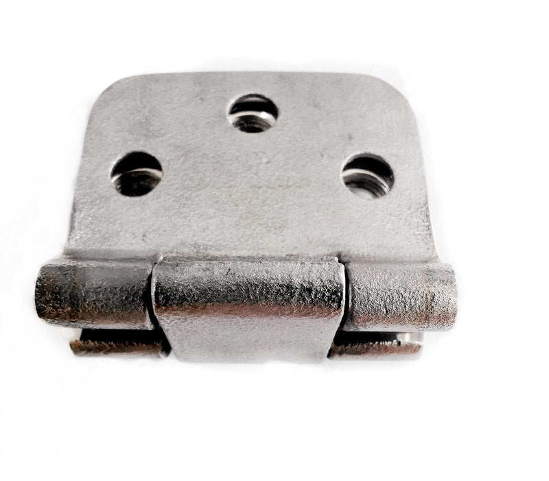 NRC&XRC Marine 316 Stainless Steel Boat Hinge Self-Supporting Folding Table Hinges Home Flap Tables Furniture Hardware Folding Table Hardware (2pcs) 2PCS
