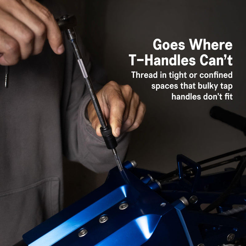 SST Tap Socket Wrench Set | 8-piece Tap Socket Adapter | Compatible with All M.C.T.I. Taps Up To 1/2" (Number and Fractional) STANDARD
