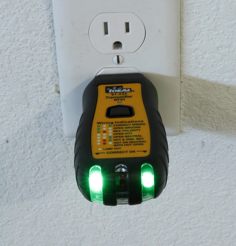 Ideal Electrical 61-535 Digital Circuit Breaker Finder with Digital Receiver and GFCI Circuit Tester